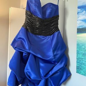 Blue Homecoming Dress